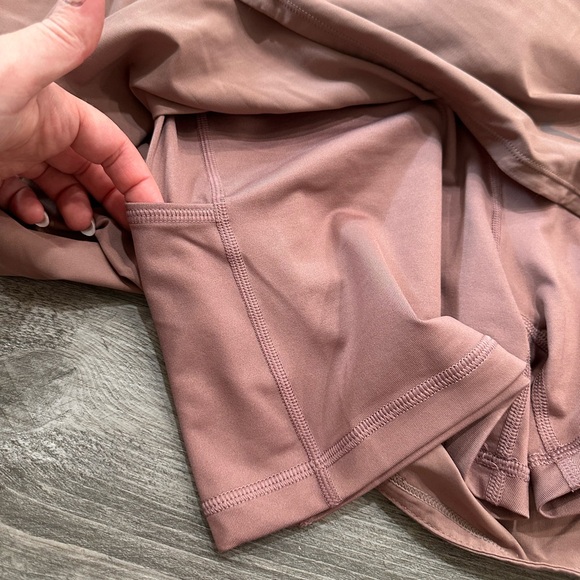 Nike Women's Dri-Fit Skort in Mauve - Picture 5 of 9